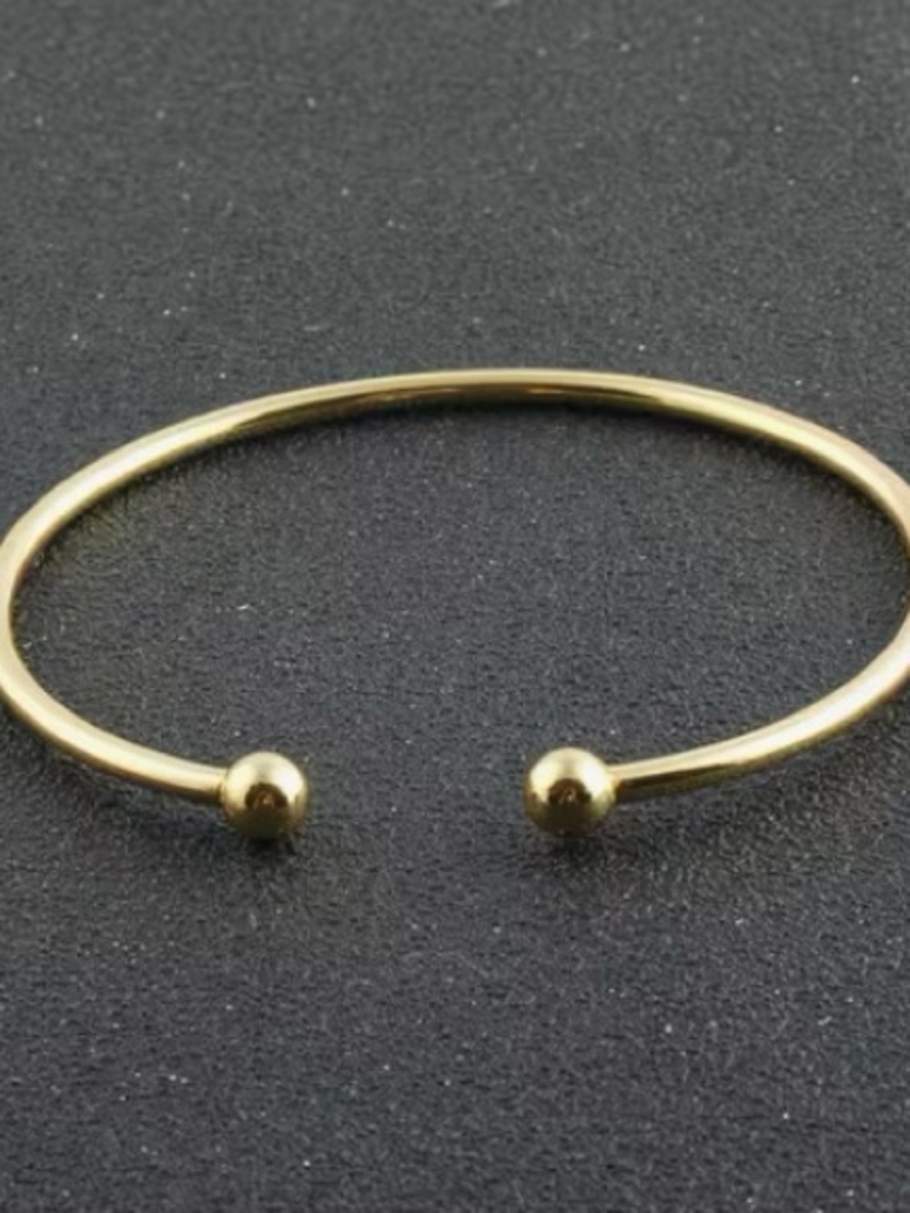 Open Ball Cuff Bracelet - Silver perfect for tiny wrist. NWOT